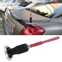 PS-5506 Universal Car Magnetic Roof Mount Base Radio AM/FM Aerial Amplified Antenna(Red)