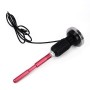 PS-5506 Universal Car Magnetic Roof Mount Base Radio AM/FM Aerial Amplified Antenna(Red)