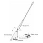 PS-08 Long Modified Car Antenna Aerial 47 см (белый)