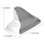 A-886 Car Auto Shark Fin Dome Dome Decoration для Honda Buick Nissan Hyundai Toyota Volkswagen Mazda (Glaze Gold)