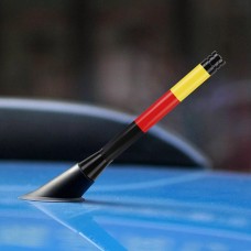 Long Universal Flag of Germany Pattern Car Antenna Aerial 10.5cm