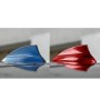 Углеродное волокно, декоративное покрытие для BMW F15, D Style (красный)
