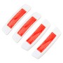 4 PCS Car Door Noctilucent Anti-collision Strip Protection Guards Trims Stickers(Red)