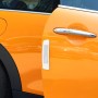 4 PCS Car Door Noctilucent Anti-collision Strip Protection Guards Trims Stickers(White)
