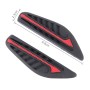 4 PCS Car Styling Anti-collision PUC Strips(Red)