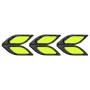 6 PCS Car Luminous Anti-collision Strip Protection Guards Trims Stickers (Fluorescent Green)