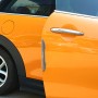 4 PCS Car Plastic Anti-collision Stickers Car Door Protector Door Side Edge Sticker(Grey)