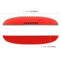 4 PCS Crab Claw Shape Universal Car Door Anti-collision Strip Protection Guards Silicon Trims Stickers (Red)