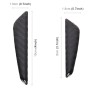 4 in 1 Anti-Scratch Carbon Fiber Universal Auto Door Side Edge Protection Guard Trim Sticker(Black)