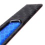 4 PCS Carbon Fiber Car Auto Side Door Edge Guard Protection Trims Reflective Stickers(Blue)