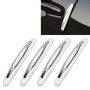 4 PCS SW-2157 Universal Car Door Anti-collision Strip Protection Guards Trims Stickers(White)