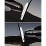 4 PCS SW-2157 Universal Car Door Anti-collision Strip Protection Guards Trims Stickers(White)