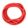 5m Rubber Car Side Door Edge Protection Wire Guards Cover Trims Stickers(Red)