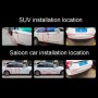 5m Rubber Car Side Door Edge Protection Wire Guards Cover Trims Stickers(Red)