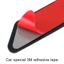 2 PCS Car Vehicle Door Side Guard Anti Crash Strip Exterior Avoid Bumps Collsion Impact Protector Sticker (Black Yellow)