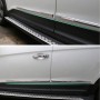 4 PCS Car Auto Door Side Edge Metal Anti-scratch Body Guard Protection Strip Sticker(Silver)