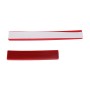 6 PCS D-03 Chinese National Flag Rear View Mirror Door Edge Guards Trim Molding Protection Strip Scratch Protector Car Door Guard Crash Barriers Sticker