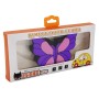 8 PCS Butterfly Shape Cartoon Style PVC Car Auto Protection Anti-scratch Door Guard Decorative Sticker(Purple)