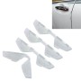 3R 3R-2107 4 PCS Rubber Car Side Door Edge Free Bending Protection Guards Cover Trims Stickers(Transparent)