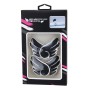 4 PCS Angel Wing Shape Cartoon Style PVC Car Auto Protection Anti-scratch Door Guard Decorative Sticker (Black)