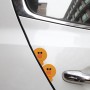 4 PCS Adoreable Duck Shape Cartoon Style PVC Car Auto Protection Anti-scratch Door Guard Decorative Sticker