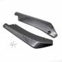 XH-6134 Carbon Texture Car Universal Modified Rear Spoiler Anti-collision Protector Bar Strip Guard Sticker