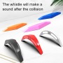 4 PCS Universal Car Screaming Bumper Door Anti-collision Strip Protection Guards Plastic Trims Stickers(Red)