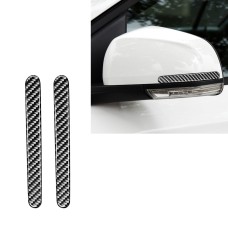 2 PCS Car Carbon Fiber Rearview Mirror Anti-collision Strip for Chevrolet Cruze 2009-2015, Left and Right Drive Universal