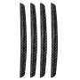 3 Sets DM-047 Rearview Mirror Carbon Fiber Anti-Scratch Door Anti-Collision Strip