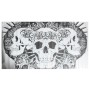 Garland Design Car Sticker Decal Waterproof Backup Window 3 Skulls Styling 3D Emblem External Side Personalized Car Wall House Decoration, Size: 130 * 70cm