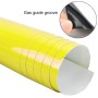 1.52 x 0.5m Auto Car Decorative Wrap Film Crystal PVC Body Changing Color Film(Crystal Lemon Yellow)