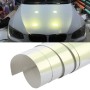 1.52 x 0.5m Auto Car Decorative Wrap Film Diamond White Discoloration PVC Body Changing Color Film(Gold)