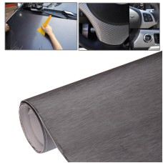 Защитное украшение Car 3D Углеродное волокно ПВХ наклейка, размер: 152 см (L) x 50 см (W), серый (серый)