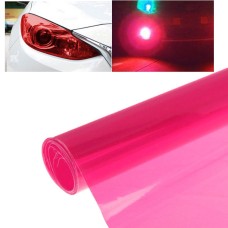 Защитная отделка флэш -точка автомобильная световая мембрана /наклейка с лампами, размер: 195 см х 30 см (розовый)