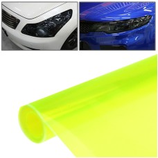 Защитная отделка флэш -точка автомобильная световая мембрана /наклейка с лампами, размер: 195 см х 30 см (флуоресцентный зеленый)