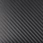 Утороновая наклейка с ПВХ 3D углеродного волокна, размер: 127 см х 50 см (черный)
