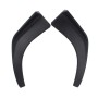 2 PCS Universal Fit Car Front Bumper Spoiler Lip Splitter Diffuser SUV ABS Front Shovel, Length: 74cm