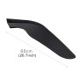 2 PCS Universal Fit Car Front Bumper Spoiler Lip Splitter Diffuser SUV ABS Front Shovel, Length: 68cm