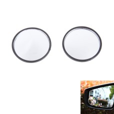 Широковое зеркало с задним видом автомобиля, диаметр: 5,3 см (черный)