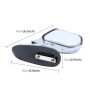 3R-105R 360 Degree Rotatable Right Side Assistant Mirror for Auto Car(Silver)