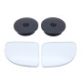 2 PCS ACP-005 Car Blind Spot Rear View Fix/360 Degree Angle Adjustable Wide Angle Mirror