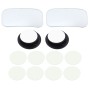 3R-054 2 PCS Car Truck Square Blind Spot Rear View Wide Angle Mirror Blind Spot Mirror 360 Degree Adjustable Wide-angle Mirror, Size: 7*4cm