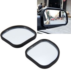 3R-065 2 PCS Car Truck Blind Spot Rear View Wide Angle Mirror Blind Spot Mirror Blind Spot and Deco Mirror, Size: 5.5*5cm