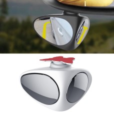 3R-051 360 Degrees Rotatable Left Blind Spot Side Assistant Mirror for Auto Car