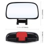 3R-093 360 Degrees Rotatable Blind Spot Side Assistant Mirror for Auto Car