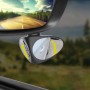 3R-046 360 Degrees Rotatable Right Blind Spot Side Assistant Mirror for Auto Car