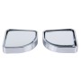 3R-015 2 PCS Car Blind Spot Rear View Wide Angle Mirror, Diameter: 5cm(Silver)