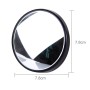 3R-023 Car Blind Spot Rear View Wide Angle Mirror, Diameter: 7.5cm(Black)