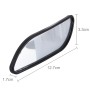 3R-067 2 PCS Car Blind Spot and Wide Rear View Wide Angle Adjustable Mirror(Black)