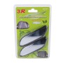 3R-067 2 PCS Car Blind Spot and Wide Rear View Wide Angle Adjustable Mirror(Black)